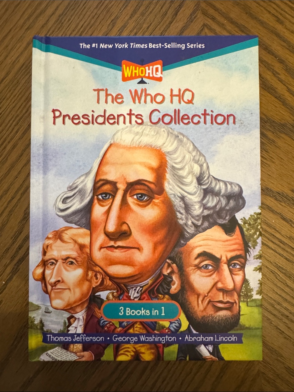 Th Who HQ Presidents Collection Kids Book - 3 books in 1